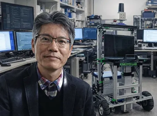 講師の木本智幸氏（大分工業高等専門学校 教授）の写真